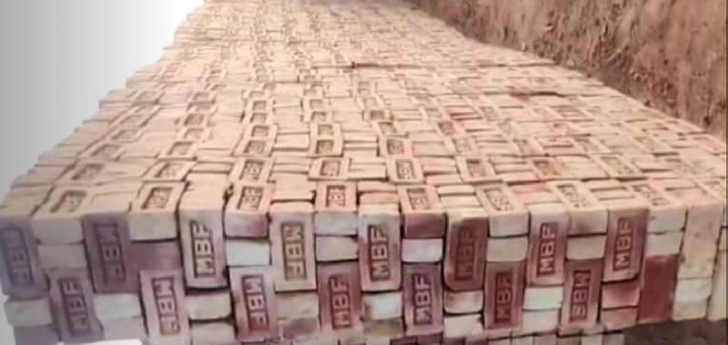 Rectangular Red Clay Bricks, for Construction, Floor, Partition Walls, Size : 12x5inch, 9*4.5*3