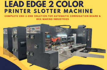 Chain Feed Single Colour Flexo Printer and Slotter Machine