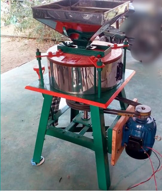 Agri Techno Semi Automatic Electric flour mill, Voltage : 110V