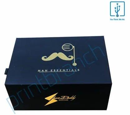 Printbranch Matte Finish Paper Luxury Rigid Box, for Packaging, Pattern : Printed