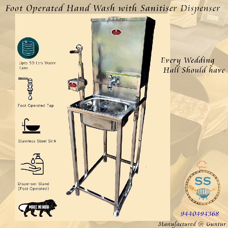 Foot Operated Hand Wash Dispenser
