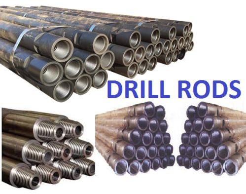 Polished Mild Steel DTH Drill Rods, Length : 78m