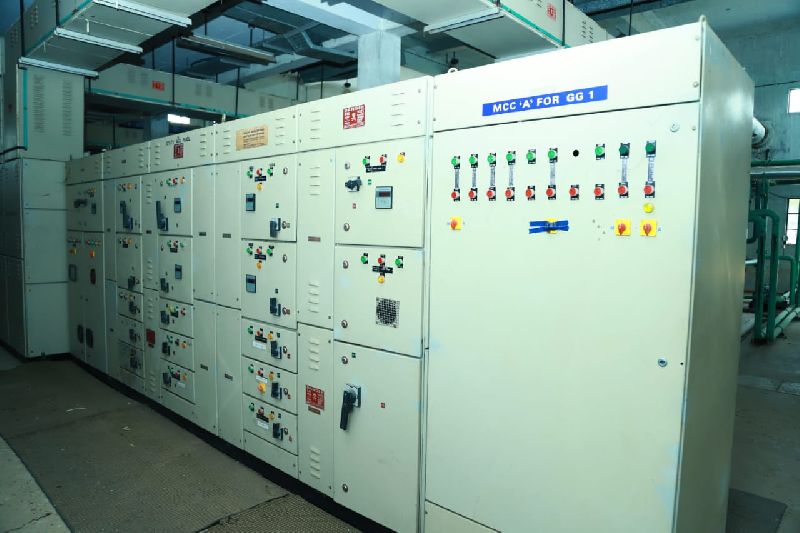 A/c AC Used Electrical Control Panel, Rated Power : 11000