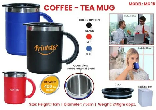 Travel Coffee Mug With Lid