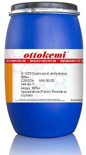 Oxalic acid anhydrous, CAS No. : 144-62-7