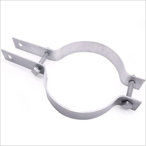 Stainless Steel 50Hz Electrical Pole Clamp, Feature : Excellent Reliabiale, High Mechanical Strength