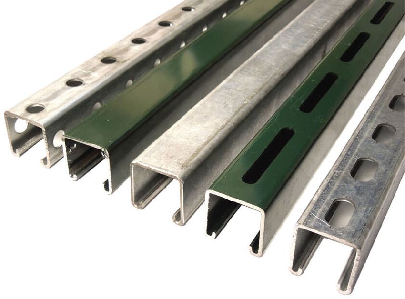 Stainless Steel Polished Unistrut Channel, Standard : AISI