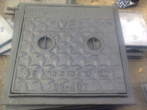 Cast Iron Chamber Cover