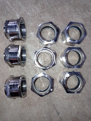 Polished Stainless Steel Cable Glands