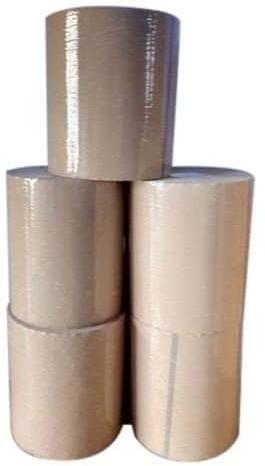 Brown bopp jumbo roll tape, for Carton Sealing, Design : Plain