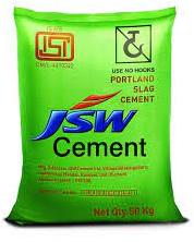 Jsw cement, for Construction Use, Packaging Type : SACK Bag