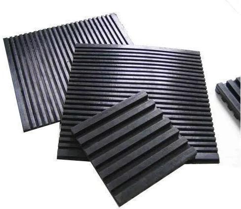 Polished Nitrile Rubber Pads, Color : Black