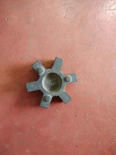 Round Rubber Star Coupling, for Fine Finished, Color : Black