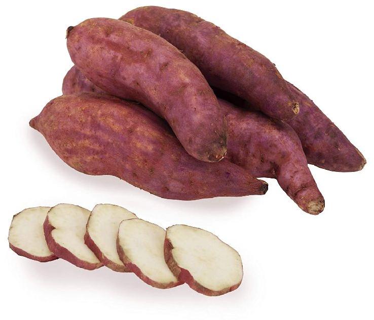 Organic fresh sweet potato, Shape : Round