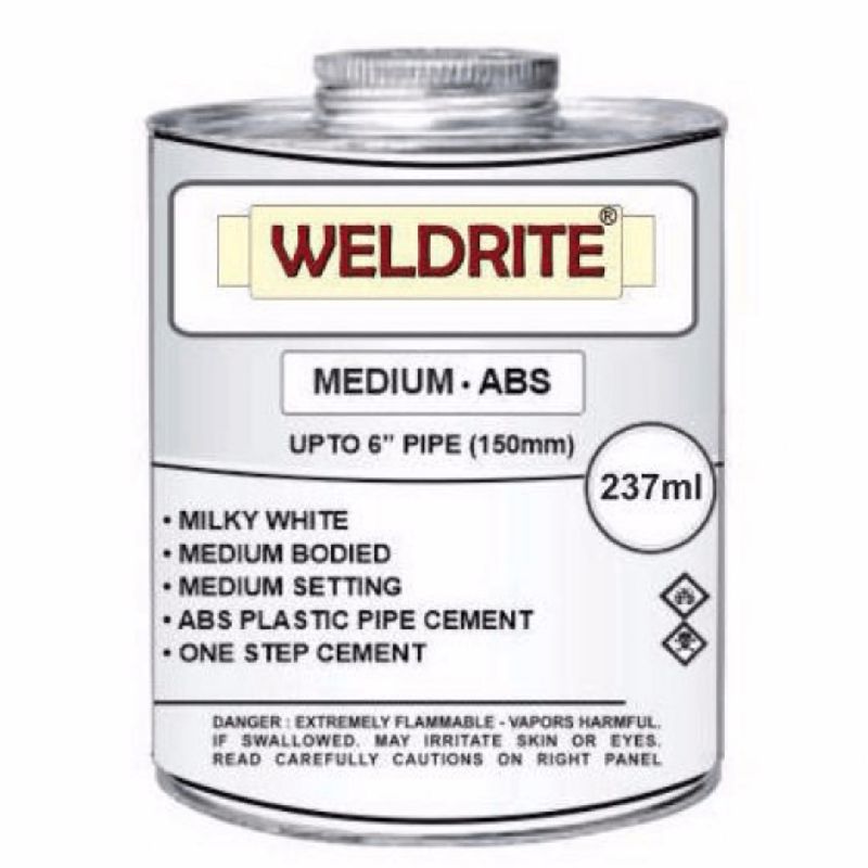 ABS Milky White Solvent Cement