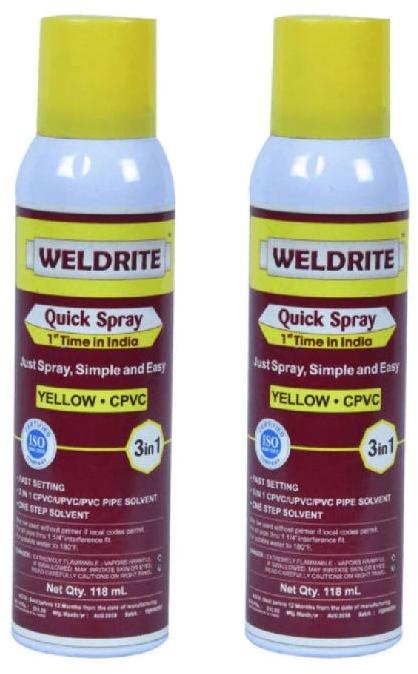Weldrite CPVC Solvent Cement Spray, for Construction Use, Fittings, Joint Filling, Shelf Life : 2 Year