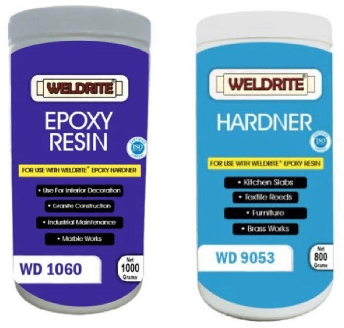 White Weldrite Epoxy Resin & Hardener, for Construction