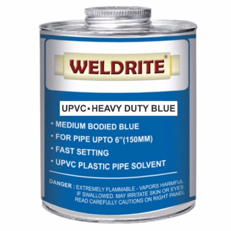 UPVC Heavy Duty Blue Solvent Cement, for Construction Use, Fittings, Joint Filling, Feature : Fast Set