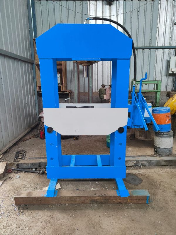 H Type Hydraulic Manual Press Machine, Packaging Type : Shrink wrapped
