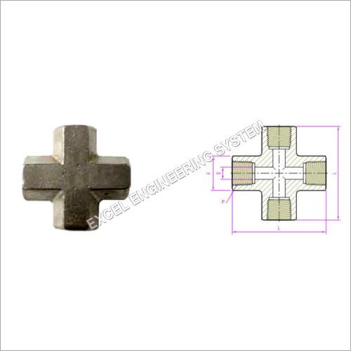 Female Pipe Cross, Grade : DIN