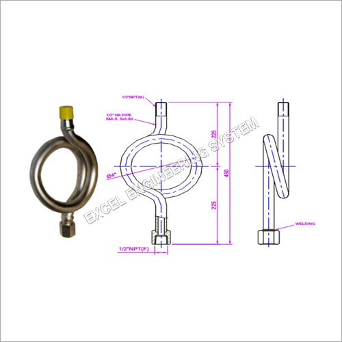 Polished Stainless Steel Syphon Tubes, Feature : Quick Installation, Reliable, Rust Proof