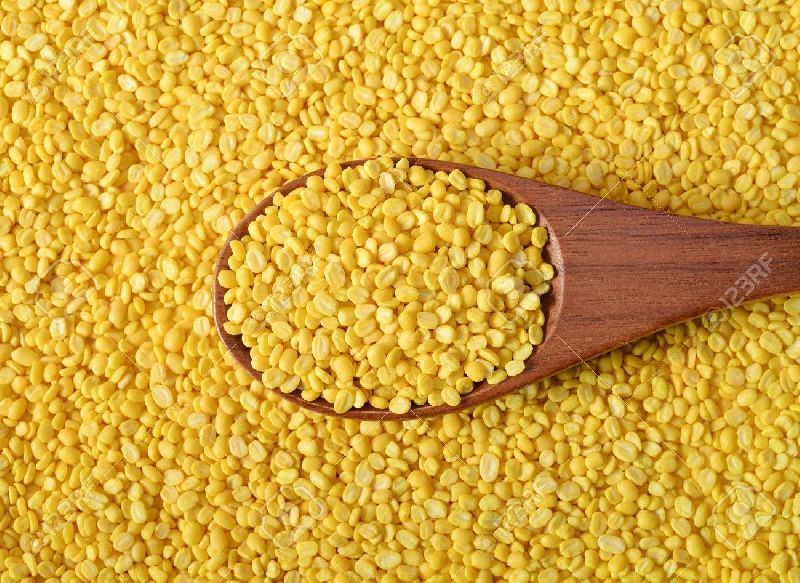 Organic Yellow Moong Dal, for Cooking, Style : Dried