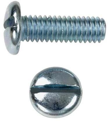 Mild Steel Slotted CSK Head Screw, Color : Blue, Silver, Yellow
