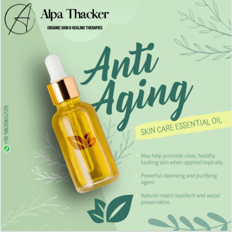 Alpa thacker organic skin care oil, Purity : 70%