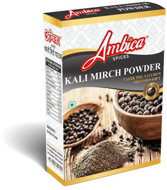 Raw Natural Black Pepper Powder, for Cooking Spices, Grade Standard : Food Grade