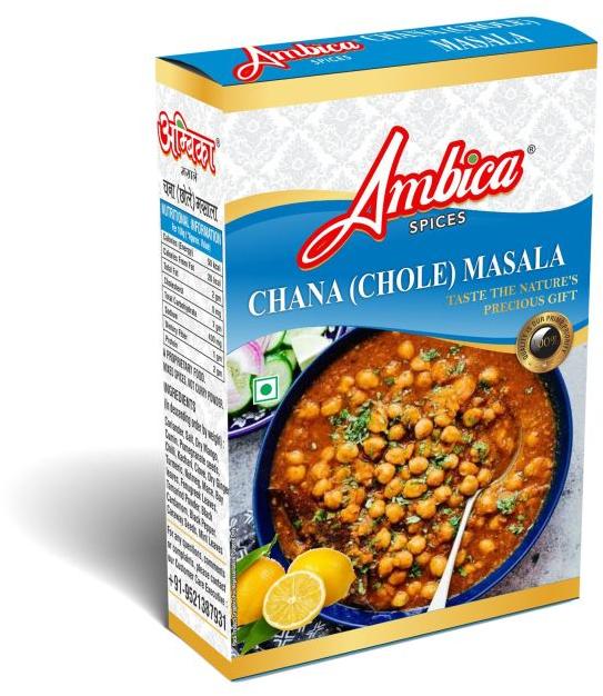 Blended Natural Chana Masala Powder, for Cooking, Spices, Grade Standard : Food Grade