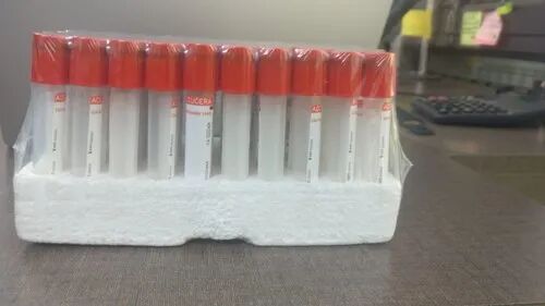 Accucera Plastic Vacuum Blood Collection Tube, for Hospital