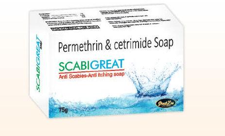 Scabigreat Soap, Feature : Skin-Friendley, Pure Quality, Effectiveness, Antiseptic