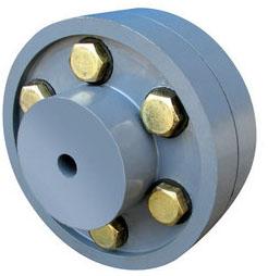 Grey Round Polished Metal Pin Bush Couplings, for Industrial, Size : Standard