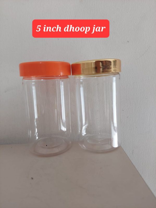 PET Dhoop Stick Jar, for Doop Packing, Feature : Freshness Preservation, Leakage Proof