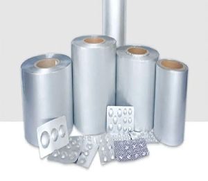 Silver Alu Alu Aluminium Base Foil, for Pharmaceutical Packaging, Packaging Size : Roll