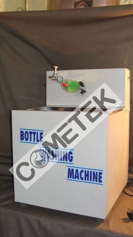 Electrical Stainless Steel Bottle Washing Machine, for Industrial Use, Automatic Grade : Fully Automatic