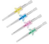 Light Blue SBS Plastic IV Cannula, for Clinical Use, Hospital Use, Size : Standard Size