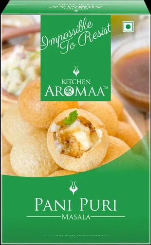 Powder Aroma Pani Puri Masala, for Kitchen/Fast Food, Specialities : Impossible to Resist