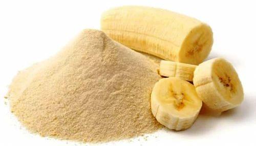 Yellow Dehydrated Banana Powder, Packaging Size : 25 kg