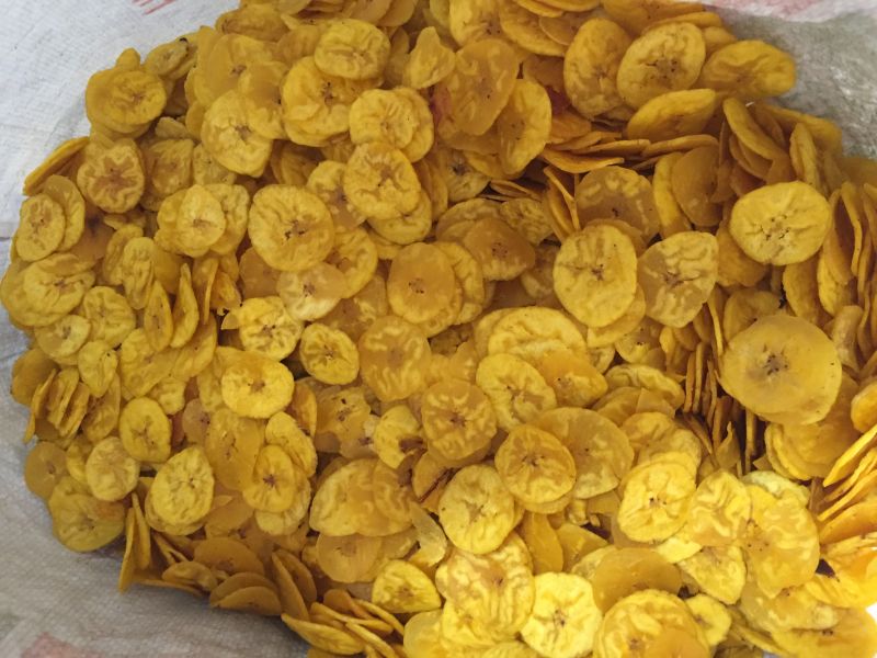Yellow AMNA FOODS banana chips, Shelf Life One month at Rs 125