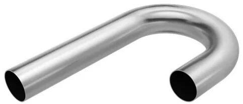 Silver Stainless Steel J Bend