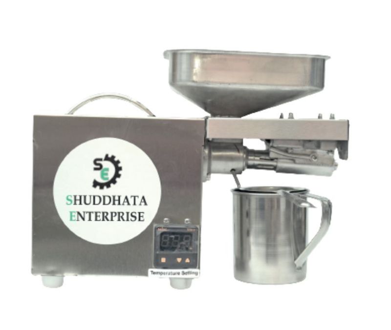 Shuddhata Enterprise 220V SE-500 Oil Press Machine, Capacity : 2 To 4 Kg/ Hr.