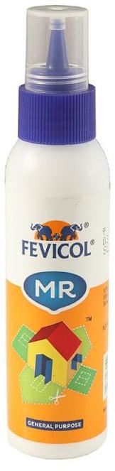 White Glue Fevicol MR General Purpose Adhesive, Packaging Type : Bottle
