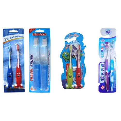 Transparent Toothbrush Blister Packaging
