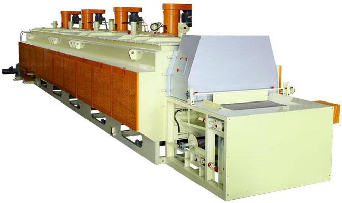Polished Continuous Tempering Furnace, for Industrial, Power Source : Electric