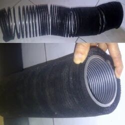 Black Polypropylene Dampening Spiral Brushes