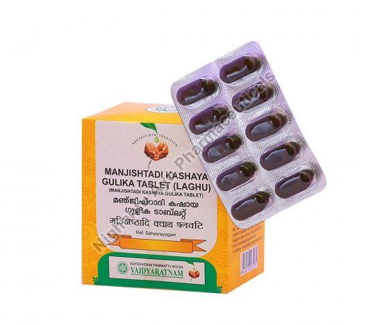 Vaidyaratnam Manjishtadi Kashaya Gulika Tablets