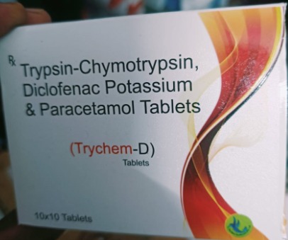 White. Trychem-D Tablets