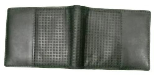 Mens Black Leather Wallet