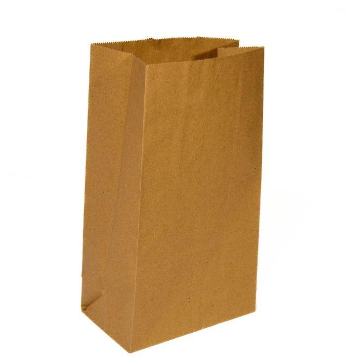 Brown Plain Sos #8 Paper Bag, For Shopping, Gift Packaging, Size : 12.01 X 5.91 X 3.75 Cm
